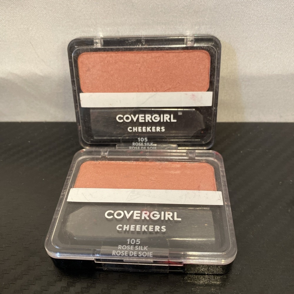 CoverGirl Cheekers Blush- 105 Rose Silk- 0.12 Oz./3g - 2 Pk